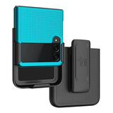 Funda Con Clip Para Samsung Z Flip 3 (turquesa)