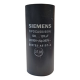 Capacitor De Arranque 100/120mfd  330-363vca 50/60hz Siemens