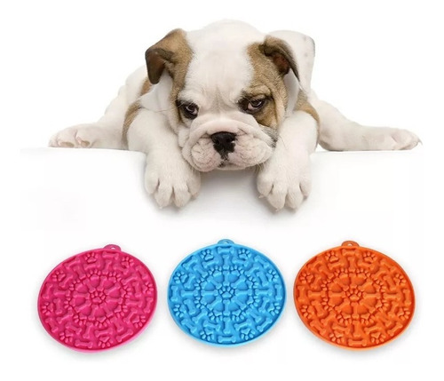 Alfombra Plato Grande Adiestramiento Lick Mat Mascota Perros