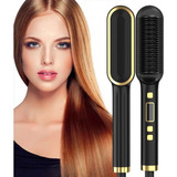24 Anion Hair Brush 2x1 Hair Liss Basiqe Sleek Gold Brush Aa
