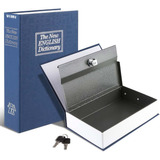 Caja Seguridad Diseño Libro Diccionario 18 Cm Con Llave