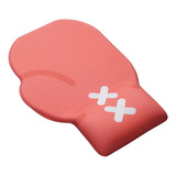 Mouse Pad 3d Figura Guantes De Box Memory Foam Confort Rojo