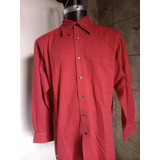 Camisa Tommmy Hilfiger Grande Relaxed Fit Terracota 