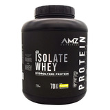 Proteina Amz Isolate Whey 5lbs 2.3kg 70 Serv Sabor Plátano