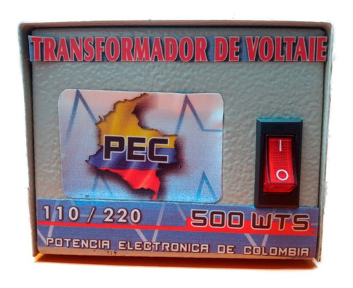 Transformador - Elevador De Voltaje 110v-220v De 500w