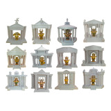 12 Casas Del Santuario De Atenea Con 12 Legos De Saint Seiya