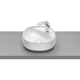 Bacha De Baño Sobre Mesada Roca Beyond Beyond Blanco Brillante 455mm X 455mm X 120mm 160mm De Alto