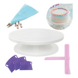 Set Reposterox4 Plato Giratorio+cornetx3+manga+picos+aliador