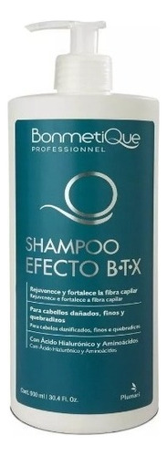 Shampoo Btx Con Acido Hialuronico + Aminoacidos X 900 Ml