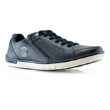 Zapatillas Cuero Hombres 517408-02 Pegada Tienda Oficial