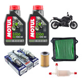 Kit Servicio Afinación Dominar 400 Ug Motul 5100 10w50