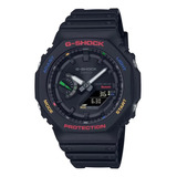 Reloj Casio G-shock Original Bluetooth Solar Negro Ga-b2100f