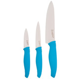 Cuchillos De Ceramica Set X3 Kimura 28,5cm 21,5cm 19cm