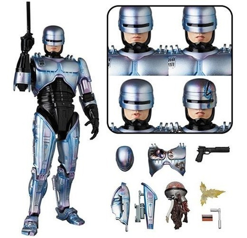 Figura Robocop 2  Mafex Impecable , Sellado Nuevo Original 