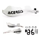 Cubre Mano Acerbis Handguards Blanco -bmmotopartes