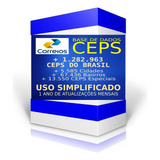 Base Cep E Dne Correios 10/2023 - Completa Download Formatos