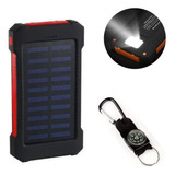 Top Banco De Energia Solar Impermeável 20000mah+2 Usb Portas