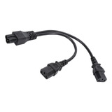 Cable C6 A C13 Dual Iec320 Hembra 2.5a 125v 250v Entrada 10a