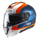 Casco Integral Hjc I90 Wasco Mc27sf Azu/nar/bco Certificado