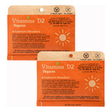 Pack 2 Un. Suplemento Vitamina D2 Dulzura 125 Porciones C/u
