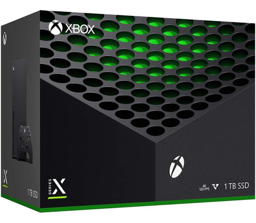Console Xbox Serie X 1tb Ssd 8k Hdr Com Controle Microsoft
