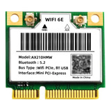 Tarjeta Wifi 6e Ax210hmw Mini Pcie Wifi 6 Wifi