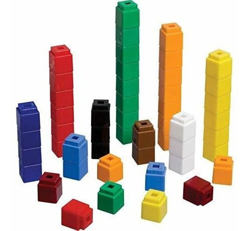 Cubos Unifix Caja De 500 - Colores Surtidos