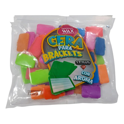 Cera Para Brackets Con Aroma 50 Piezas Stylus | Envío gratis