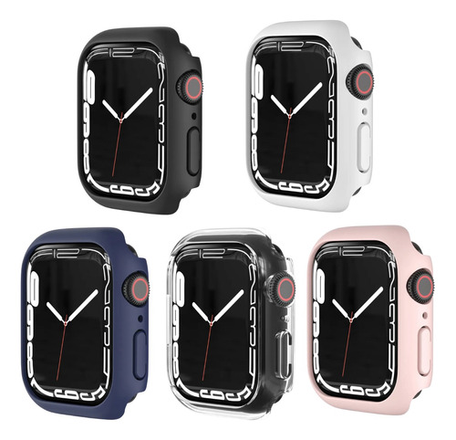 Case Protector Pantalla Para Apple Watch Serie 7 8 41mm
