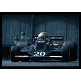 Wolf Wr5 1978 Jody Scheckter Cuadro Enmarcado 45x30cm