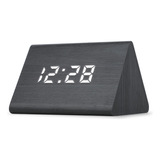 Despertador Digital Led, Reloj De Mesa Triangular Con 3 Grup