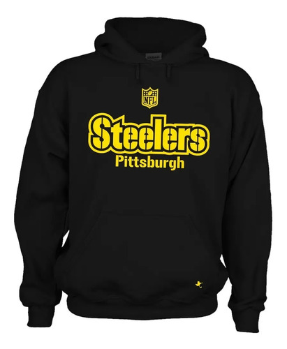 Sudadera Capucha Pittsburgh Steelers, Acereros, Mod. 01