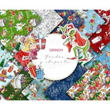 Kit Cliparts Y Fondos Navidad Papeles Png Grinch #n125