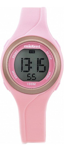Reloj Mistral Ldg-7752 Dama Niño 100m Wr Crono Timer Luz El