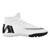 Blanco Air 7 Botas De Fútbol Soccer Zapatos Antideslizantes