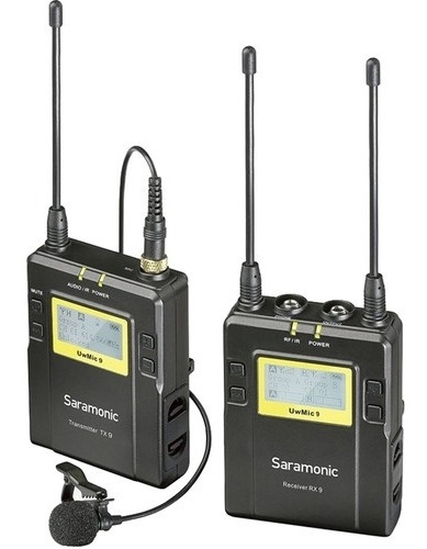 Lavalier Digital Saramonic Uwmic9 Rx9+tx9 Kit Mic.