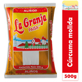 Cúrcuma En Polvo Pura 500g - G - g a $35