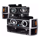 Gmc Yukon Suburban 1994 1998 Juego Faros Ojo Angel Cuartos 