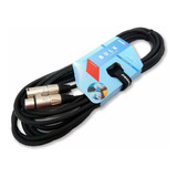 Cable Para Micrófono Proel Bulk250lu10 Mts Xlr A Xlr 10 Mts