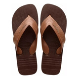 Ojotas Havaianas Originales Hombre Hybrid Be Tira Ancha