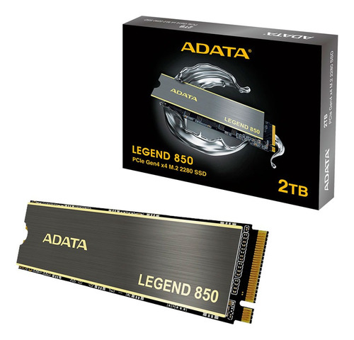 Ssd Adata Legend 850 2tb M.2 2280 Pcie Gen4 Compatible Ps5