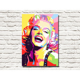 Cuadro Decorativo Canvas Marilyn Monroe Multicolor 55x80cm