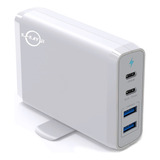 Usb C Fast Charger, Kj-kayji 90w-4 Port Estacin De Carga Usb