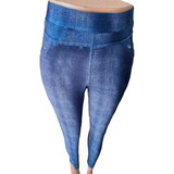 Leggins Jeans Térmico Ropa Térmica Talla Grande Frio Plus