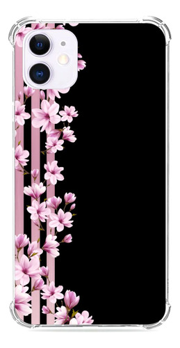 Capa Capinha Flores Com Fundo Preto