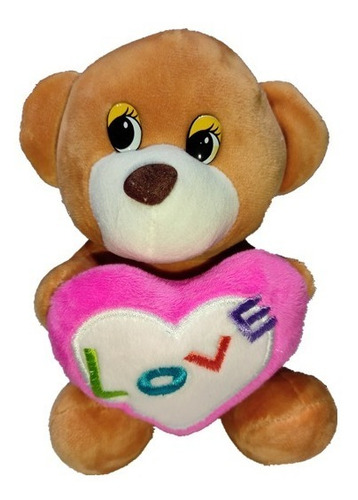 Peluche Animales Surtidos Con Corazon 20cm