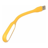 Lampara Led Usb Luz Blanca 169x18x9mm Flexible 5v 2w Laptop