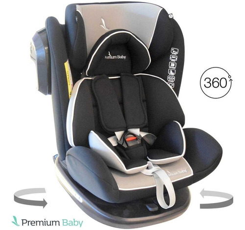 Butaca Infantil Para Auto Premium Baby Murphy 360º Negro