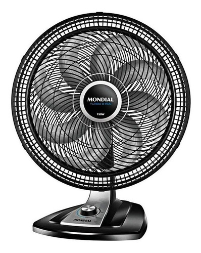 Ventilador Mondial Turbo 8 Pás 150w Vtx-50-8p Preto - 220v