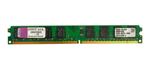 Memoria Ram 2gb 1x2gb Kingston Kvr667d2n5/2g Slim